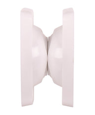 Butée de porte en plastique (blanc), magnétique, résistance : 10 kg, 2 pièces.
