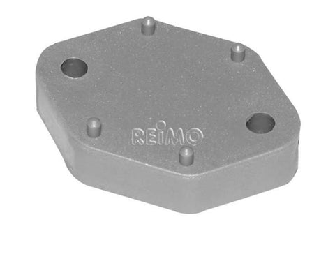Piastra distanziatrice, altezza 10 mm, grigia