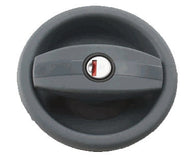 Serrure de porte CARAVAN droite, noir/noir