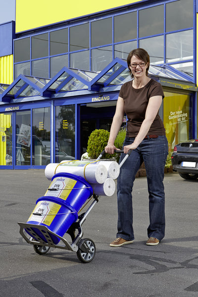 Carrelli portapacchi mobili - pieghevoli e stabili