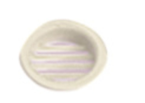 Grille de ventilation pour meuble ronde 32 mm (crème)