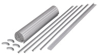Rolltüre, grau, Komplettset