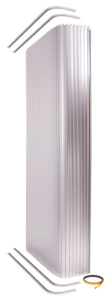 Porte roulante pour salle de bain et toilettes avec rails de montage