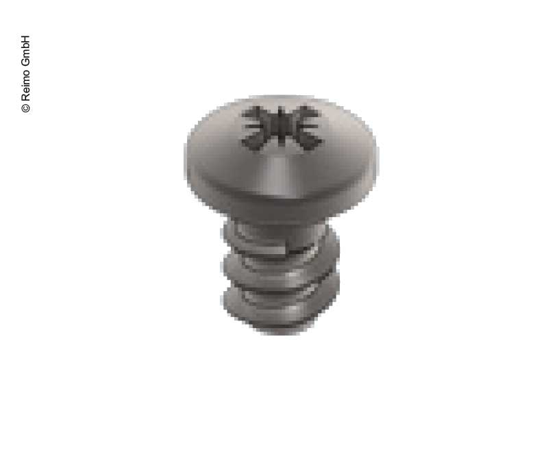 VeryLow Profile Edelstahl Screw zur Paneelbefestigung, 10 Stk.