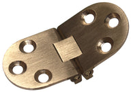 Klapptischscharnier Messing matt – 65 × 30 mm