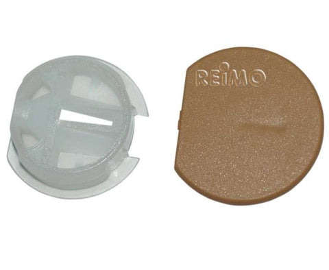 Connettori a tazza marrone chiaro 50 pz.