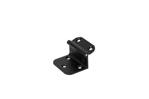 Supporto angolare per supporto da tavolo, alluminio, anodizzato nero, 55x45 mm