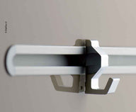 patère porte-manteau ABS chrome gl