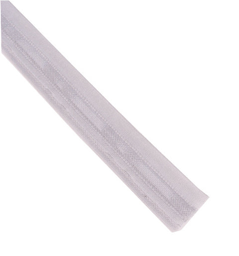 Nastro plissettato per tende 23 mm grigio