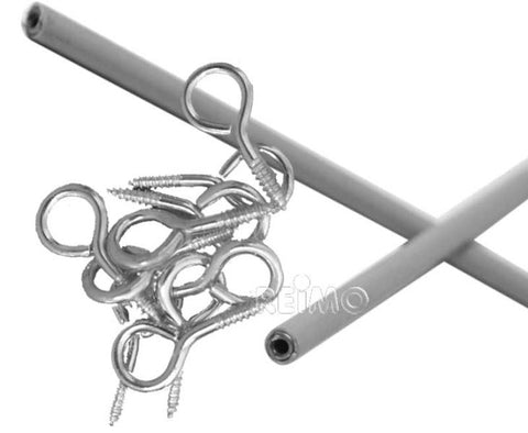 Set Spannfix per il fissaggio delle tende