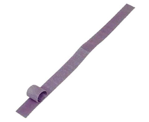 Nastro velcro autoadesivo largo 10 mm al metro Colore: grigio