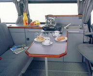 rail coulissant de table
