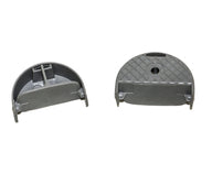 Embout pour table élévatrice 2 pièces gris
