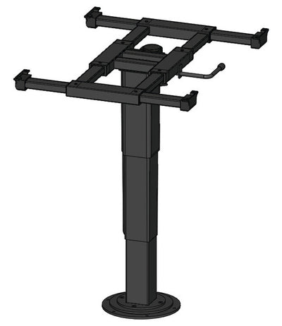 Einsäulenhubtisch 342 - 712 mm