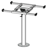 Ilse Technik Tischsäule mit X/Y-Verschiebung, alu