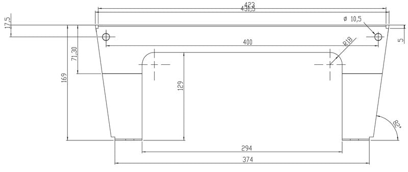 Niedriger Sitzkasten Fiat Ducato Typ 244, Citroen Jumper, Peugeot Boxer