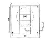 Adattatore per sedile Sportscraft per VW T5 e T6 dal 2003