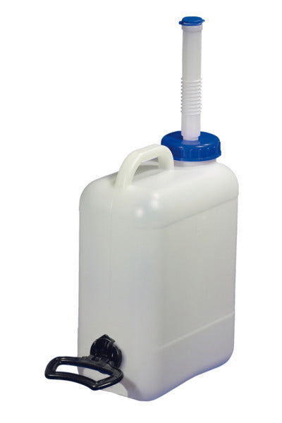 Tanica d'acqua per il riempimento da 16 l con beccuccio versatore