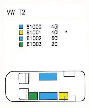 Wassert. VW T2 45l 4-04