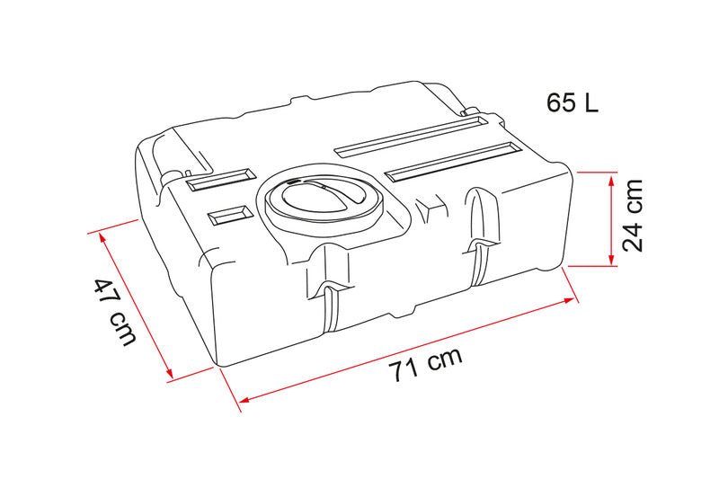 Tank 70 - 65 l