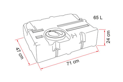 Tank 70 - 65 l