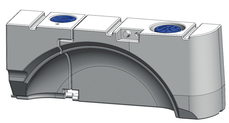 Trink- und Abwassertank für VW T5 / T6 - 93 l