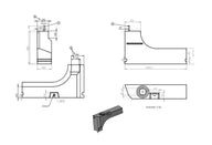 Serbatoio acqua / Serbatoio / Serbatoio acqua / Serbatoio acqua chiara / Contenitore acqua - Serbatoio acqua chiara per furgonati Fiat Ducato e modelli equivalenti dal 2018 - 112 l