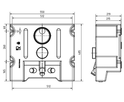 Wassertank 45 L