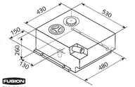 Wassertank, 50 l, EV1111