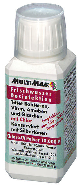 ChloroSil Pulver 10000 Wasserkonservierung, 100g