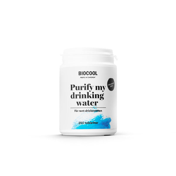 Biocool - Purify my drinking water - 250 Tabletten