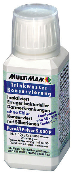 PuroSil 5000 Pulver Wasserkonservierung, 100g