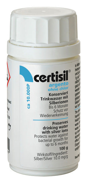 Certisil Argento CA10000P Wasserentkeimung, 100g