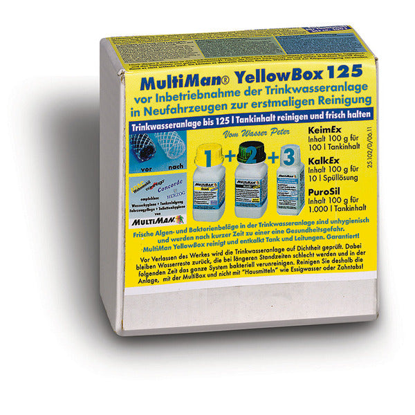 MultiMan YellowBox 125 Wasser-Inbetriebnahmebox