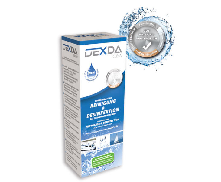 DEXDA Clean Wasserdesinfektion 1000 ml (für Tankgrößen bis 500 L)