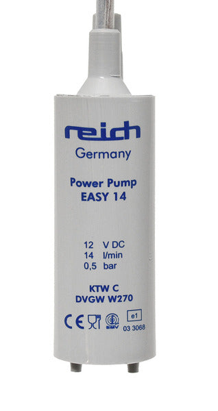 Easy Tauchpumpe 14l/min., 0,5 bar, 1m Kabel Trinkwasserkonform