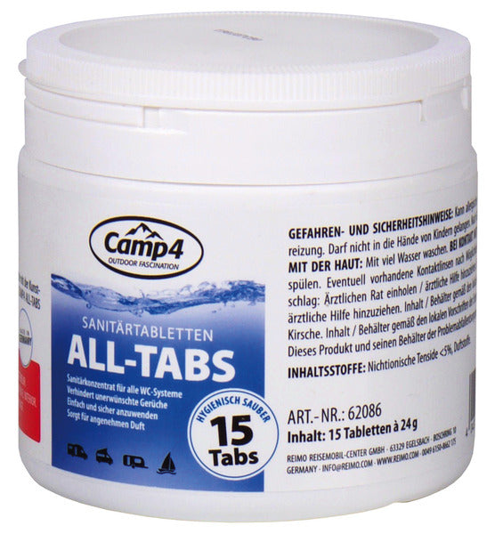 CAMP4 ALL TABS Sanitärtab