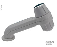 Mitigeur de douche Carletta Duschomat – Gris, avec inverseur automatique et flexible de 1,5 m