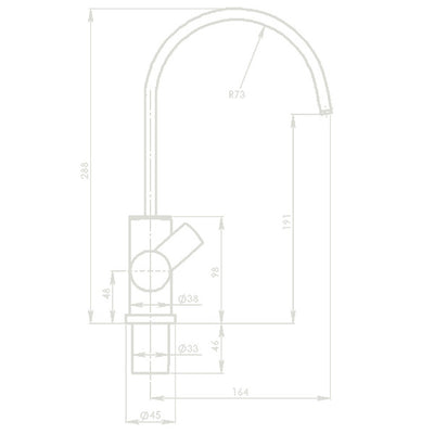 Einhebelmischer CONTUR S90