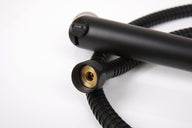 Set doccia Camp4 con valvola di intercettazione – tubo flessibile da 150 cm, nero opaco