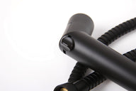 Set doccia Camp4 con valvola di intercettazione – tubo flessibile da 150 cm, nero opaco
