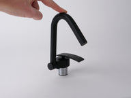 Robinet - robinet pliable en noir