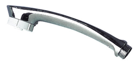 Soffione doccia Novo, bianco cromato