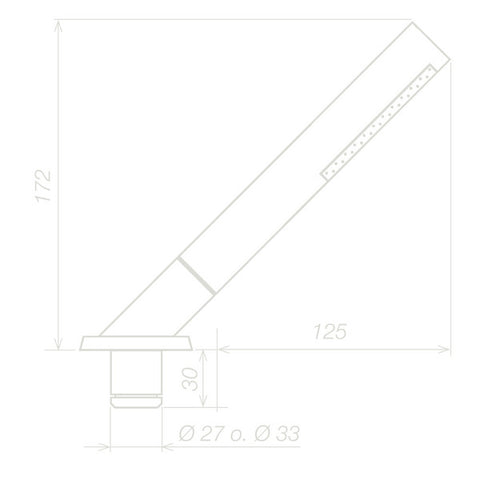 Set doccia TREND E - Con attacco da 3/8"