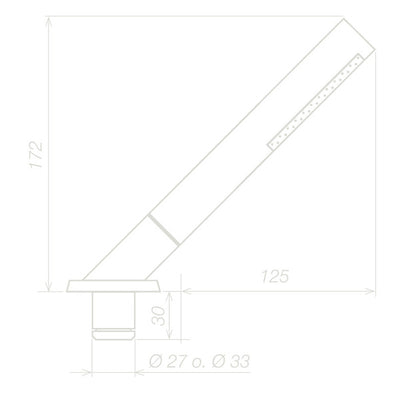 Duschset TREND E - Mit 3/8" Anschluss