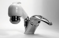 Robinet avec douchette 2-en-1 – laiton chromé, pour cuisine et salle de bain