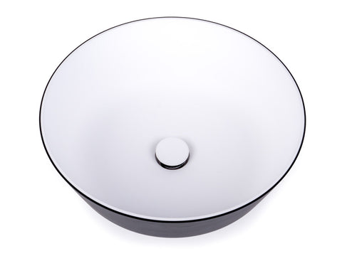 Waschbecken / Lavabo / Spülbecken / Spüle / Brünneli  - rund aus Ocritech, 300 mm