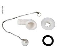 Raccordo di scarico acqua 90° tubo 3/4", apertura di scarico 23 mm, confezione da 10 pezzi