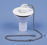 Set di scarico d'acqua dritto – raccordo per tubo da 3/4 di pollice, per fori di scarico Ø 25–37 mm