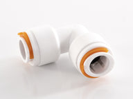 Carbest 90° Winkelverbinder für 12-mm-Rohrsystem mit Sicherungsclips